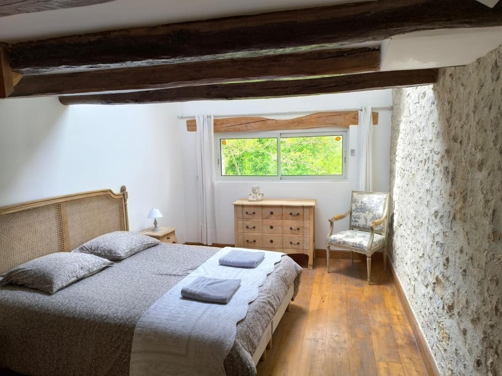 Belle Maison Dans Corps De Ferme - Logement Gabriel Villiers-sous-Grez Exteriör bild