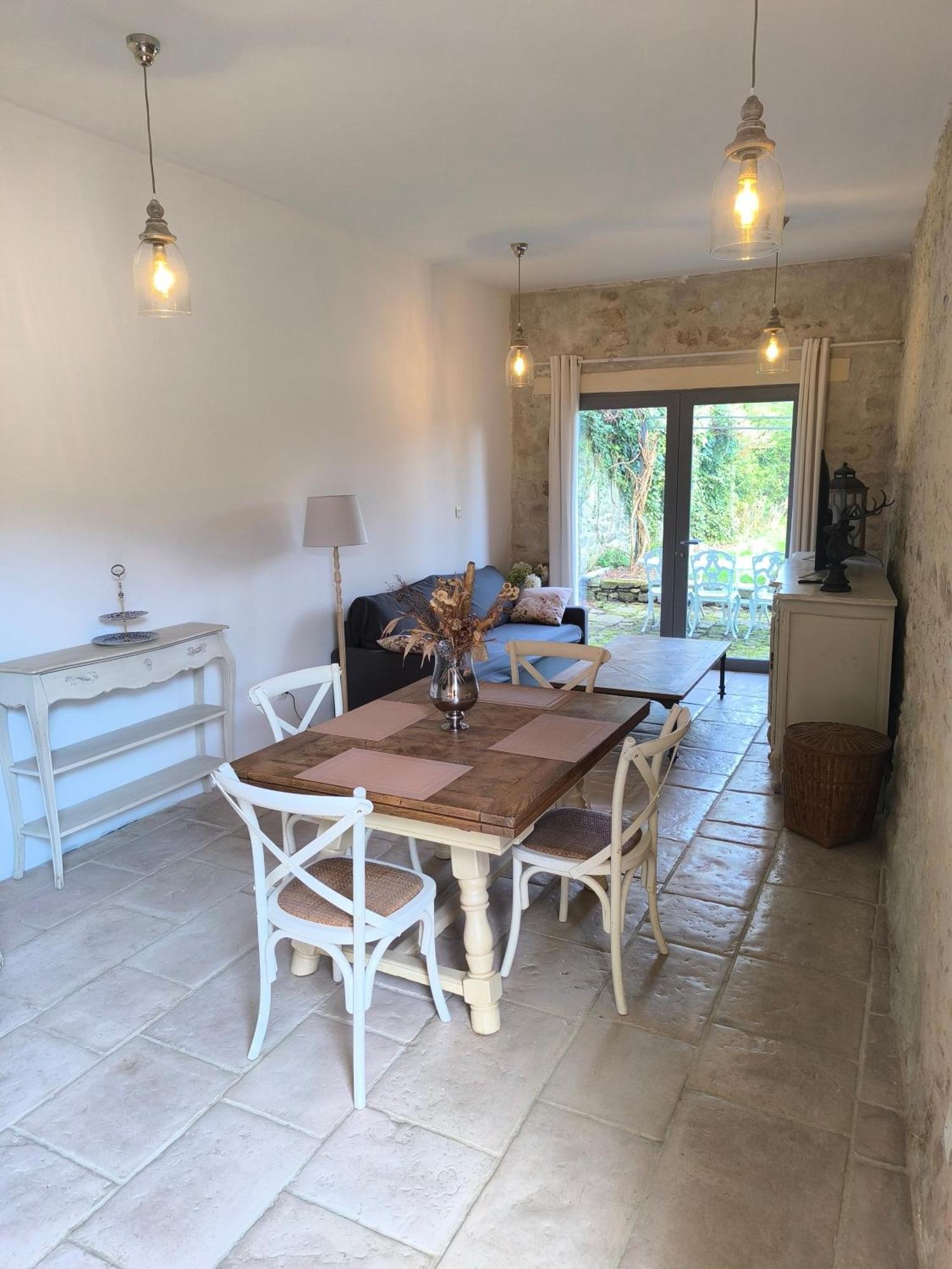 Belle Maison Dans Corps De Ferme - Logement Gabriel Villiers-sous-Grez Exteriör bild